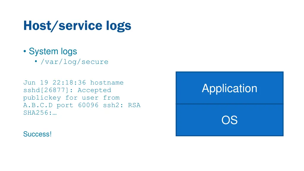 host service logs 10