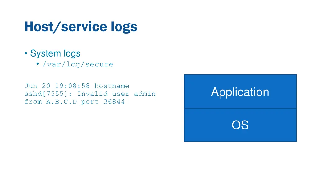 host service logs 11