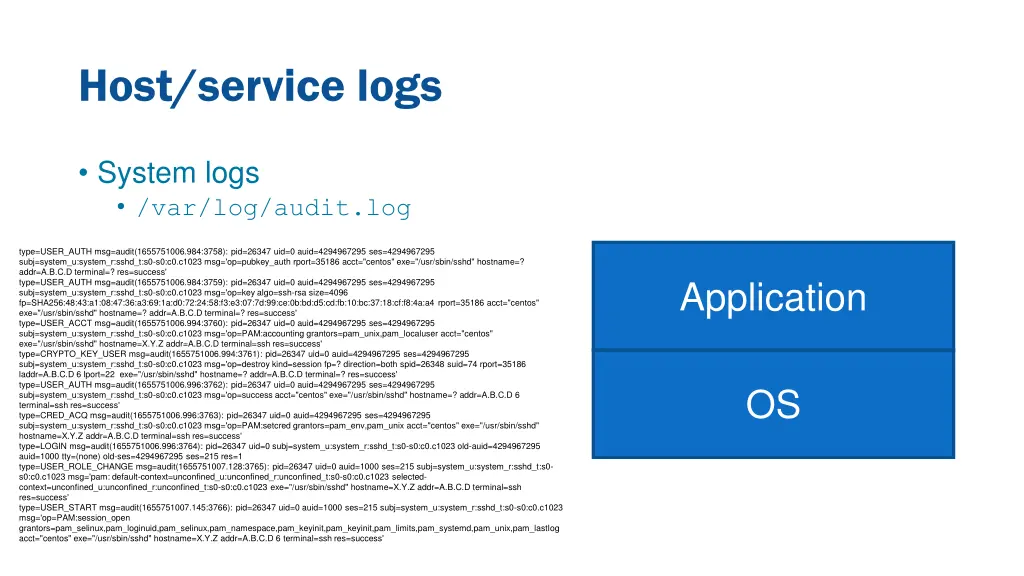 host service logs 4