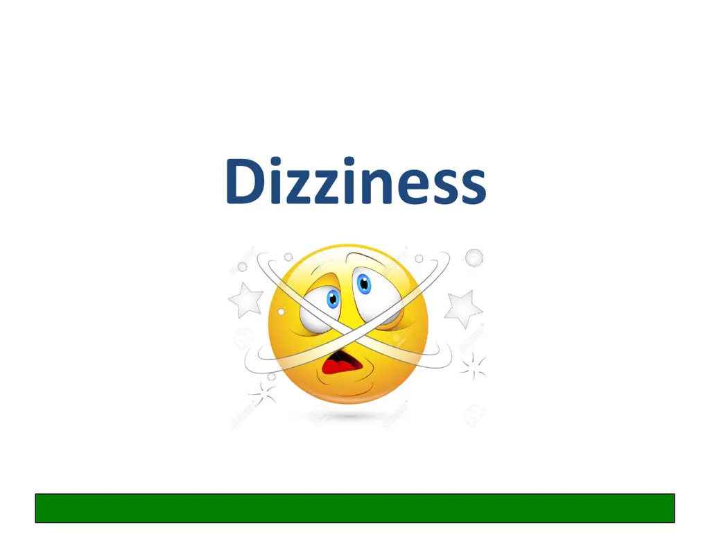 dizziness