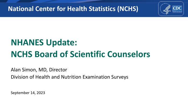 national center for health statistics nchs