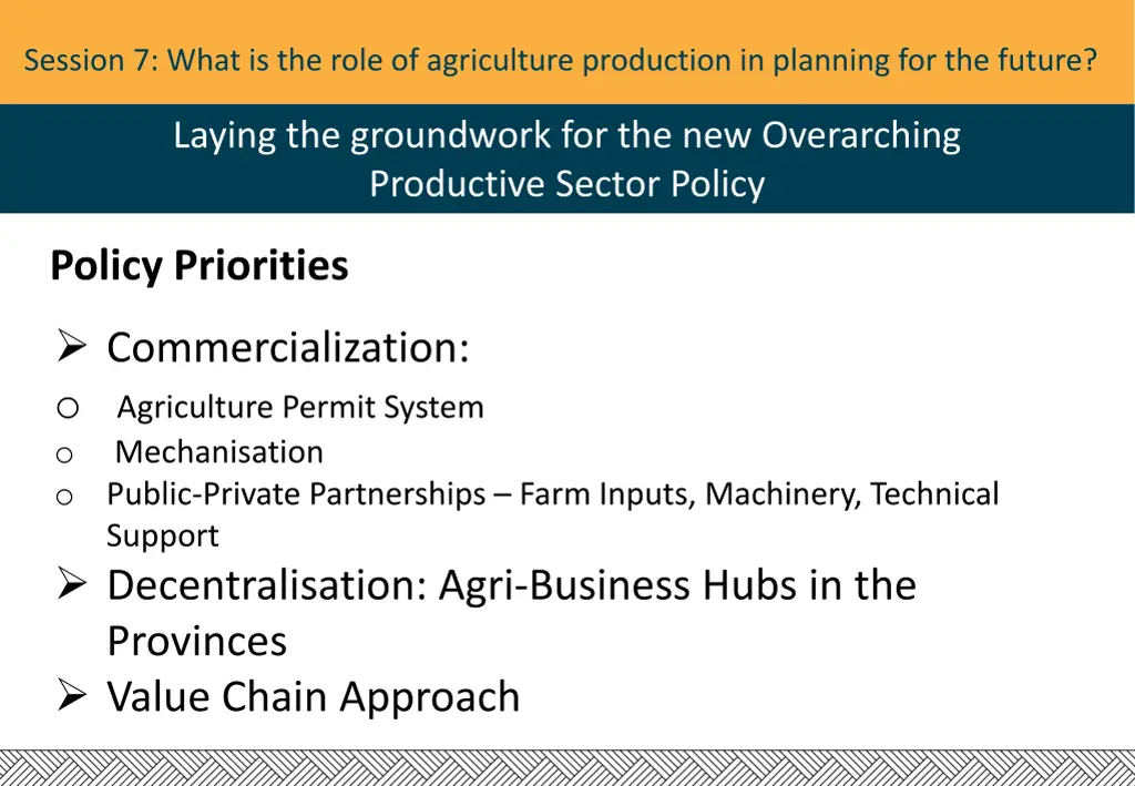 session 7 what is the role of agriculture 3