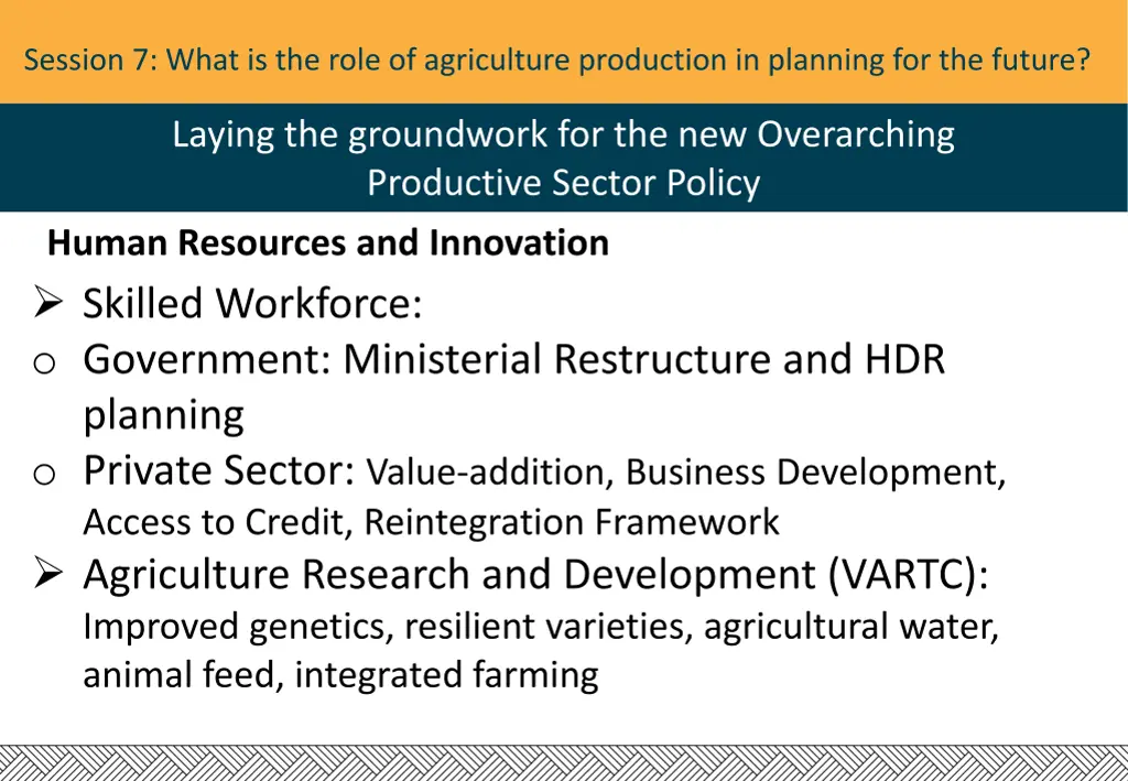 session 7 what is the role of agriculture 4