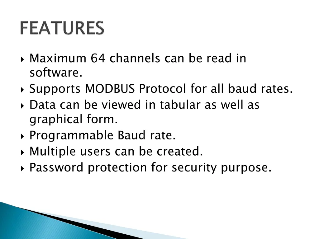 maximum 64 channels can be read in software