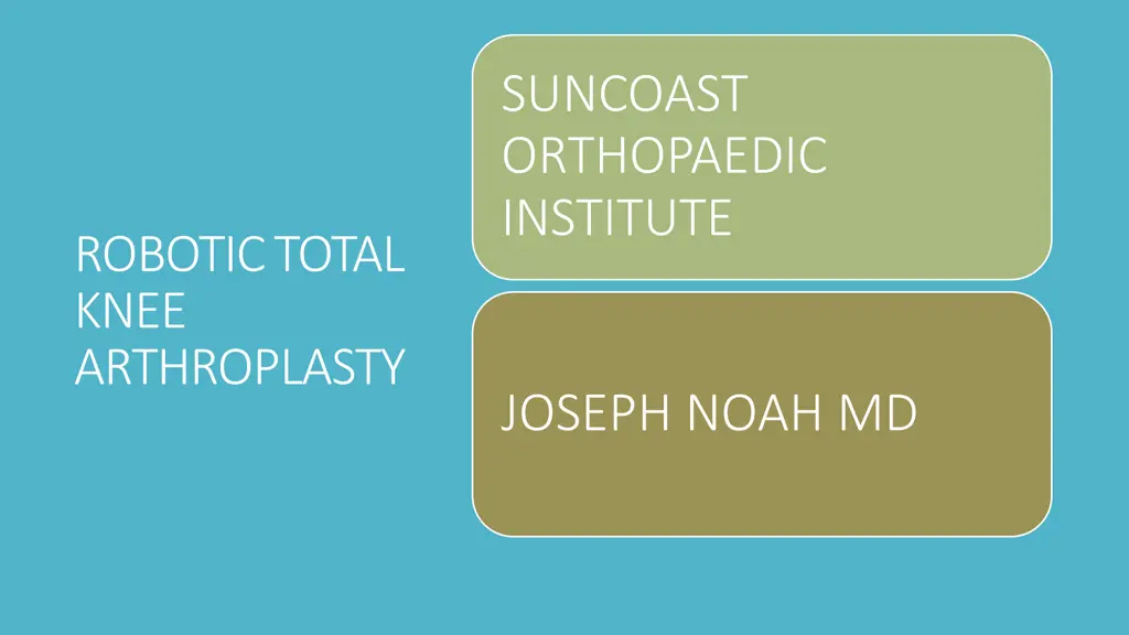 suncoast orthopaedic institute