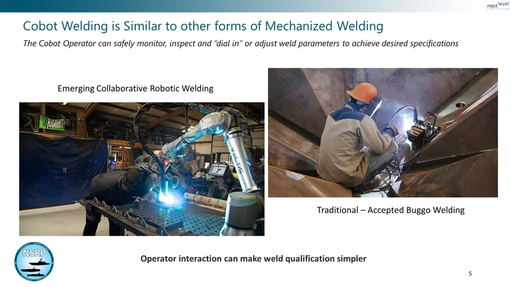 cobot welding is similar to other forms