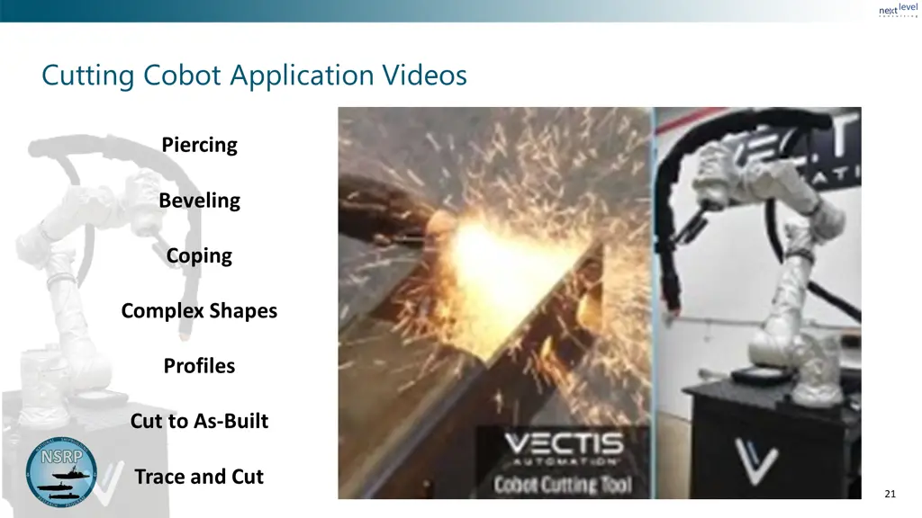 cutting cobot application videos