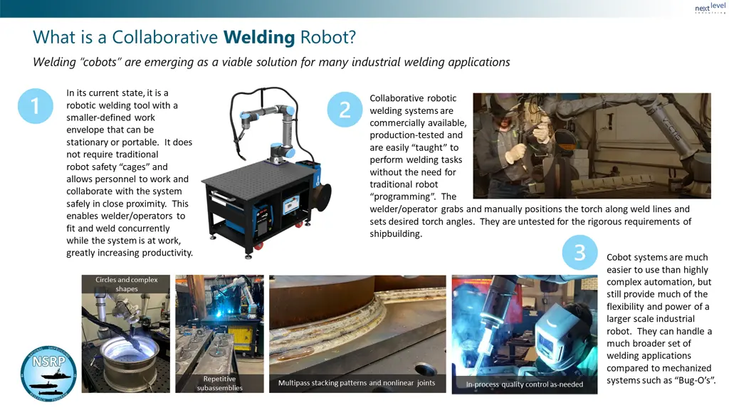 what is a collaborative welding robot welding