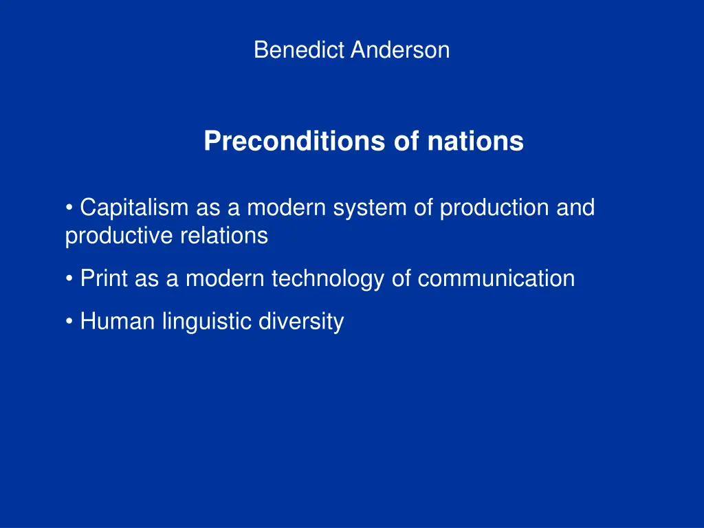 benedict anderson