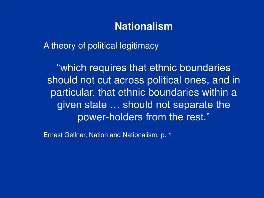 nationalism 1