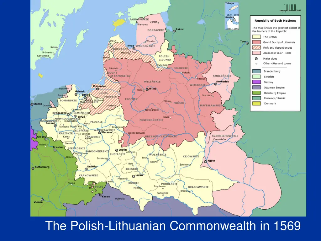 the polish lithuanian commonwealth in 1569