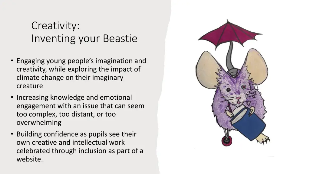 creativity inventing your beastie