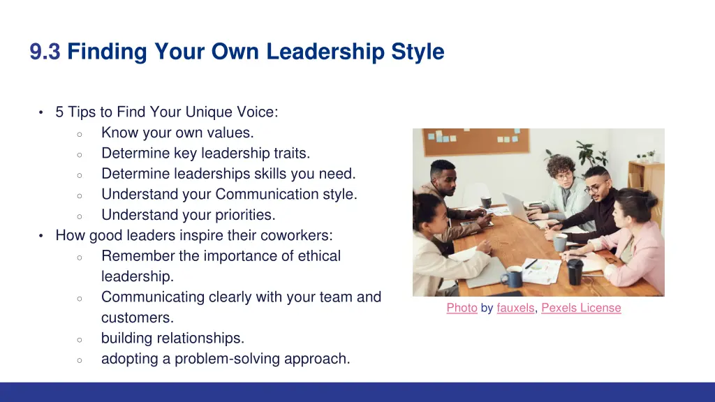 9 3 finding your own leadership style