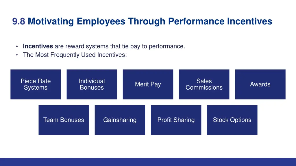 9 8 motivating employees through performance