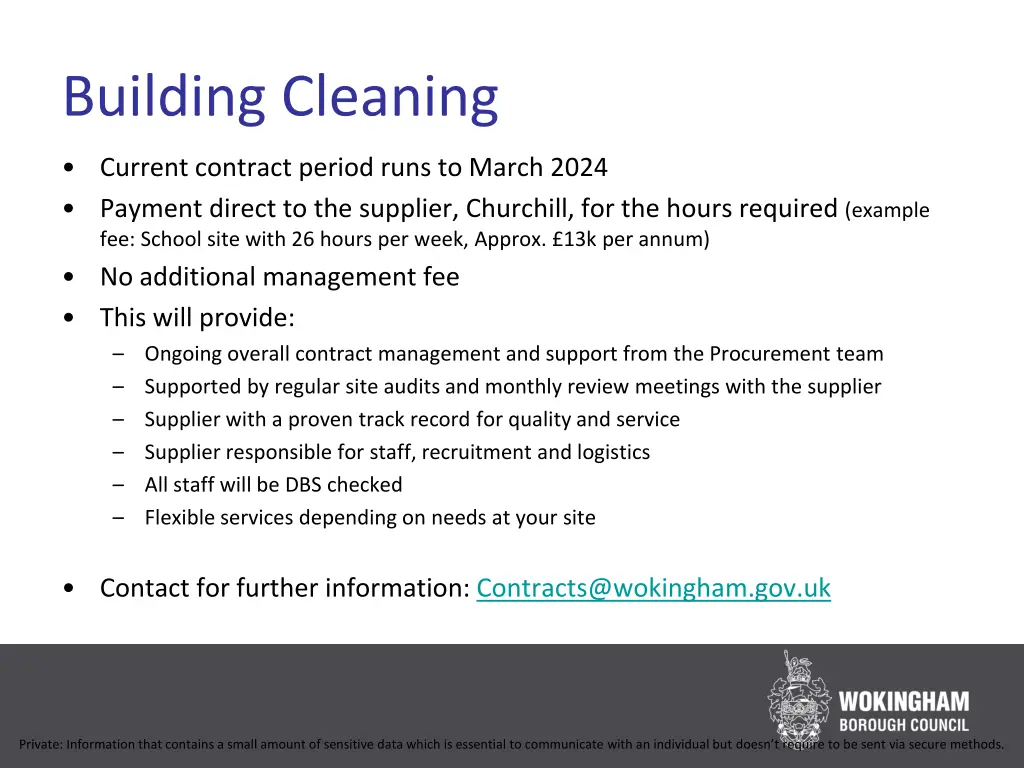 building cleaning