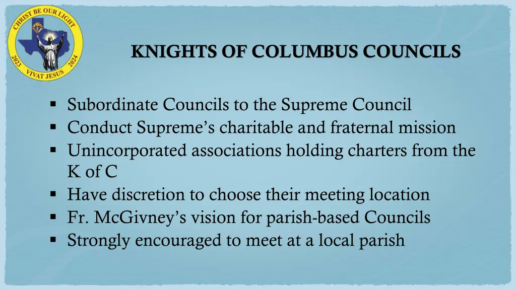 knights of columbus councils