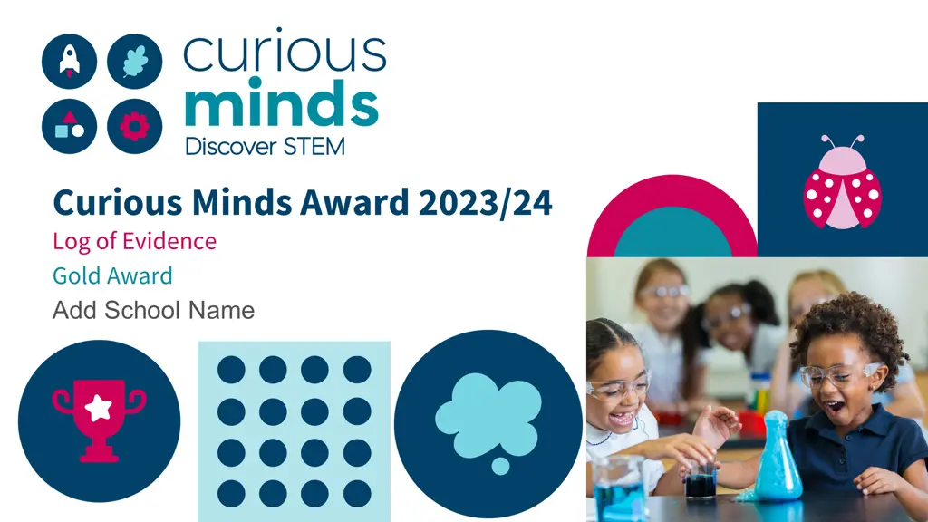 curious minds award 2023 24 log of evidence gold