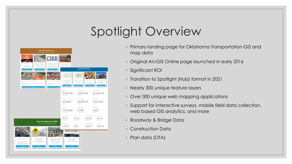 spotlight overview