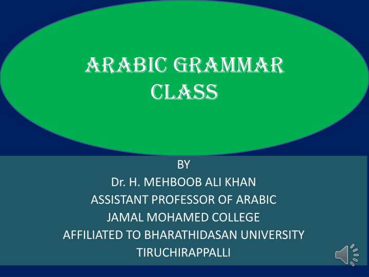 arabic grammar class