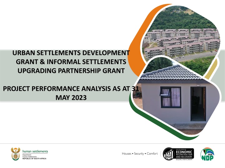 urban settlements development grant informal