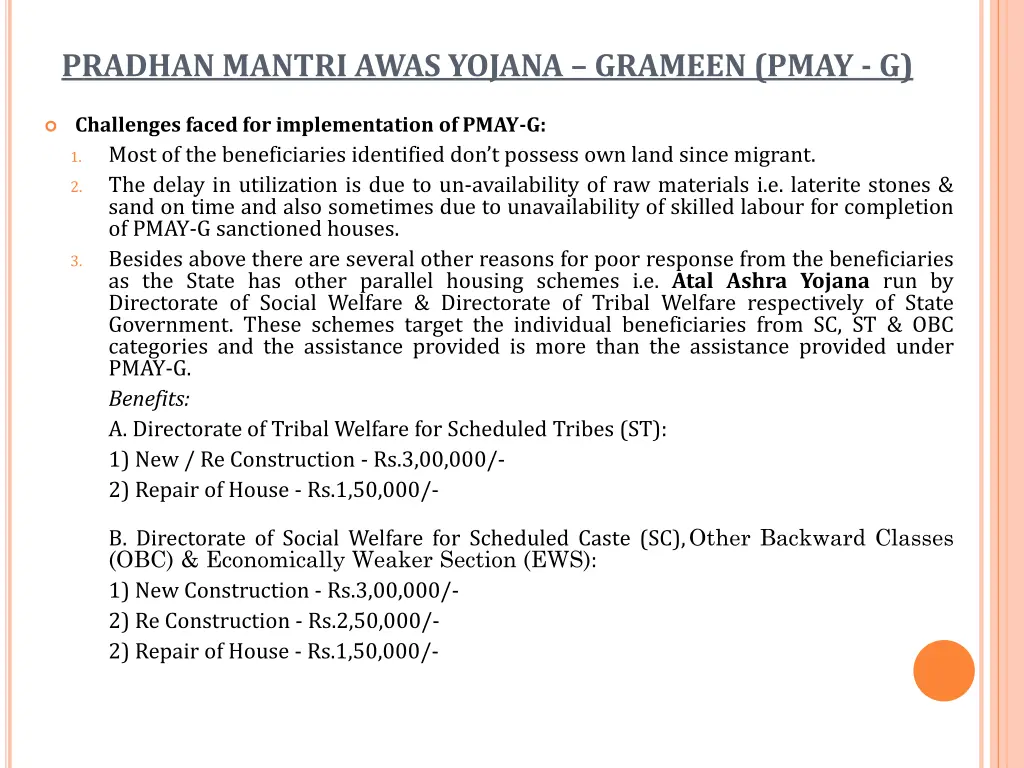 pradhan mantri awas yojana grameen pmay g 3