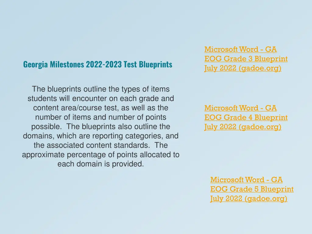 microsoft word ga eog grade 3 blueprint july 2022