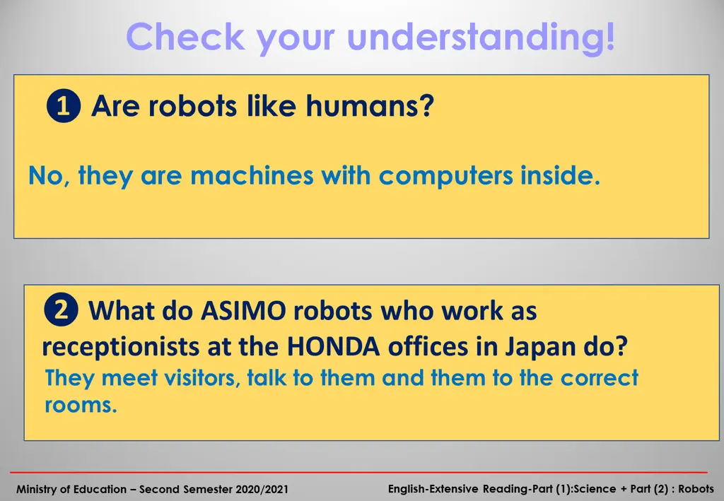 check your understanding