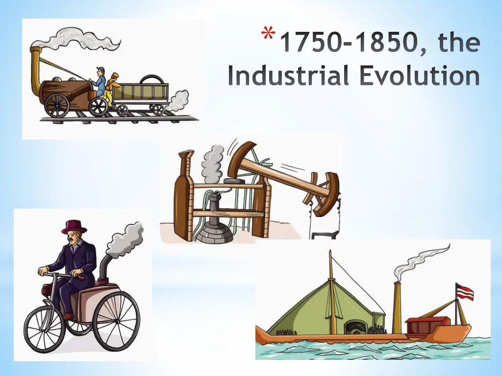 1750 1850 the industrial evolution