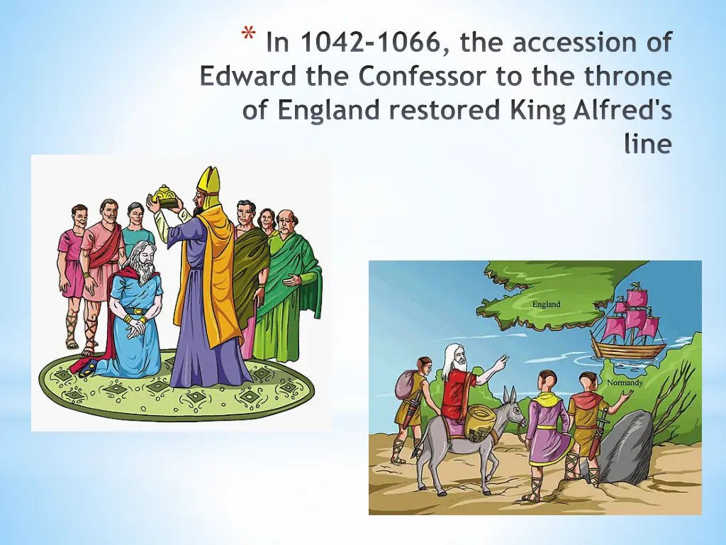 in 1042 1066 the accession of edward