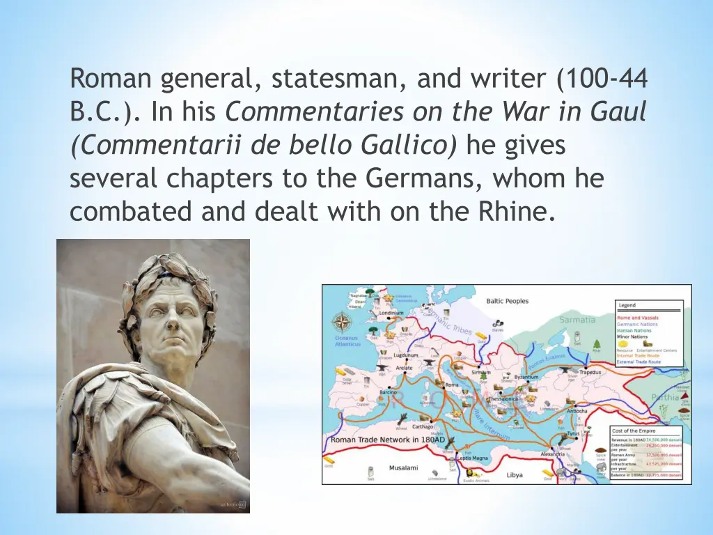 roman general statesman and writer