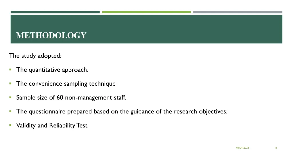 methodology