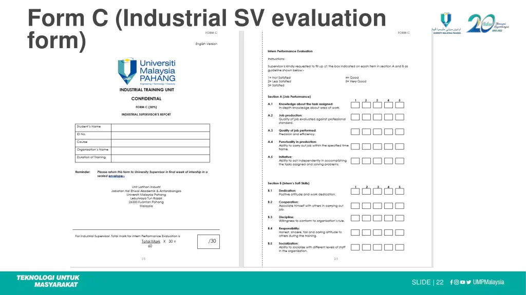 form c industrial sv evaluation form 1
