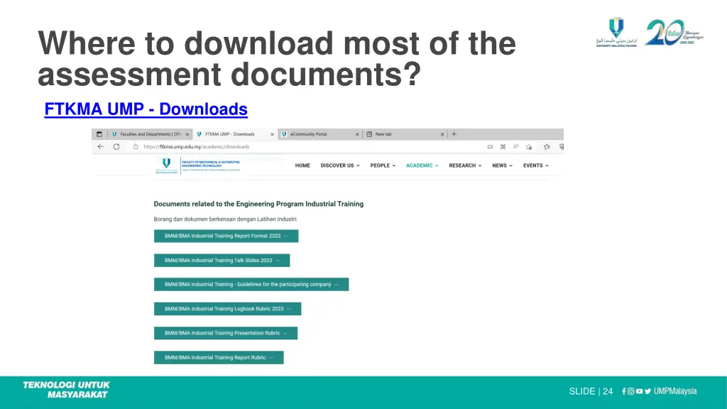 where to download most of the assessment