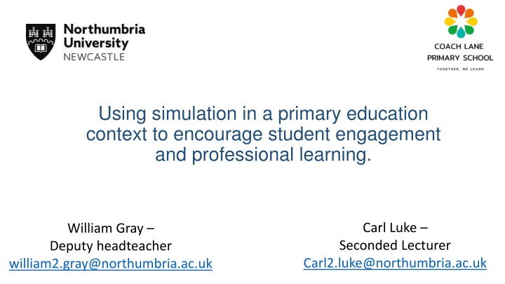 using simulation in a primary education context