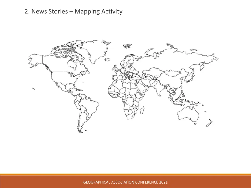 2 news stories mapping activity