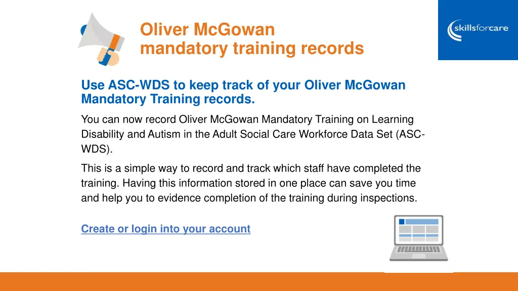 oliver mcgowan mandatory training records