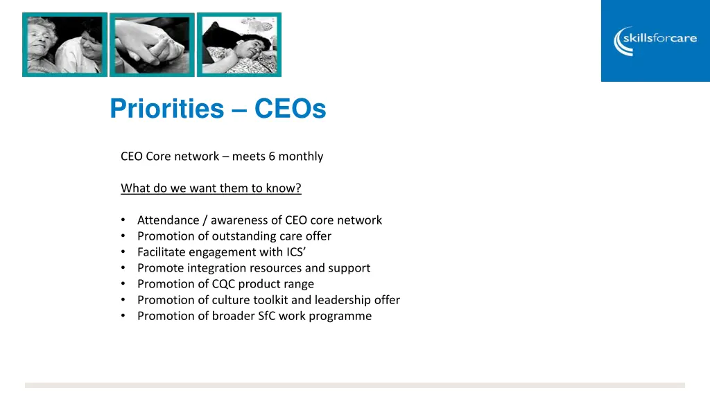 priorities ceos