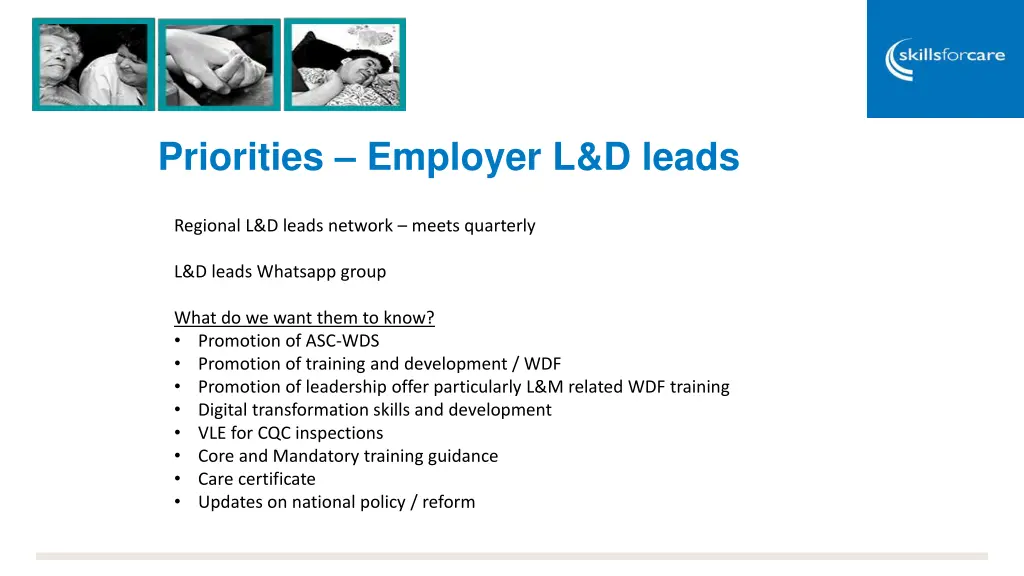 priorities employer l d leads