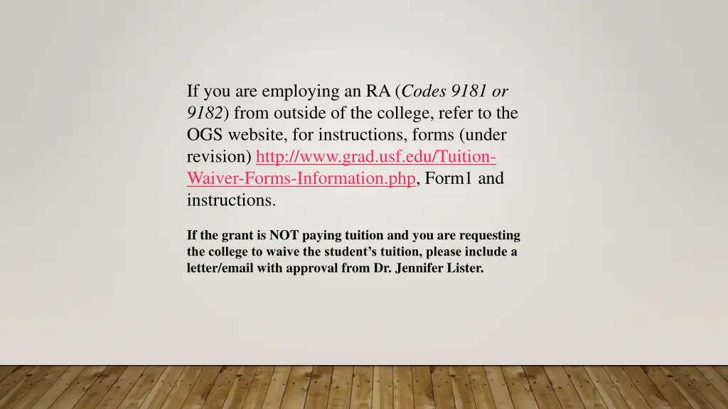 if you are employing an ra codes 9181 or 9182