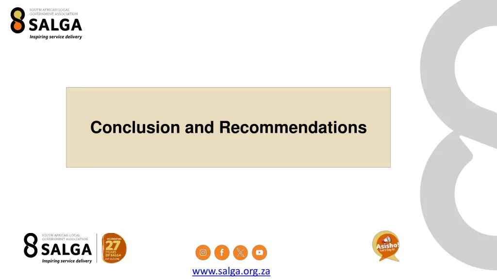 page divider conclusion and recommendations