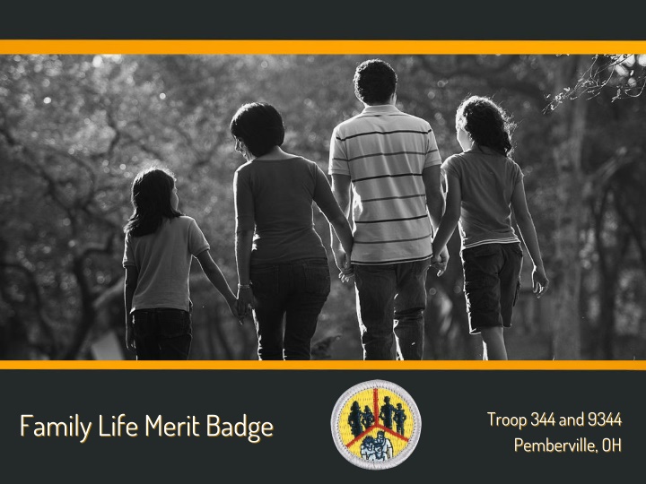 family life merit badge