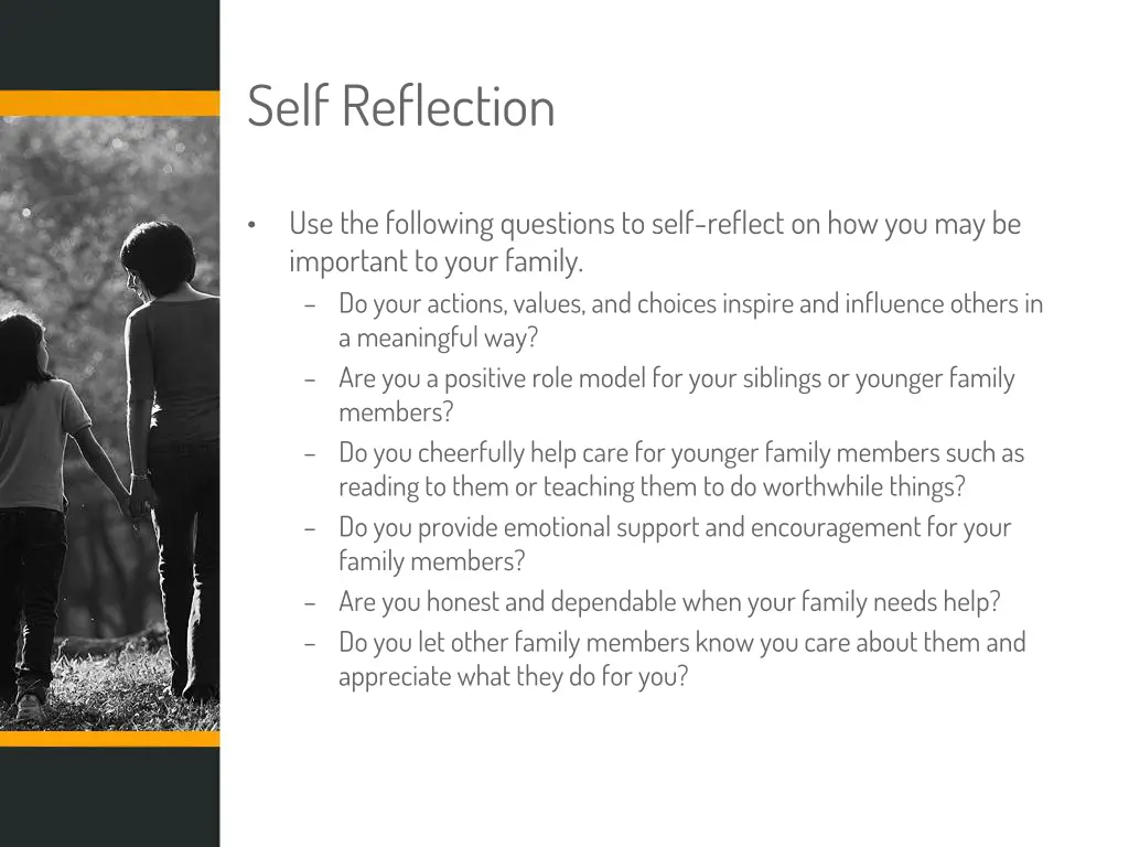 self reflection