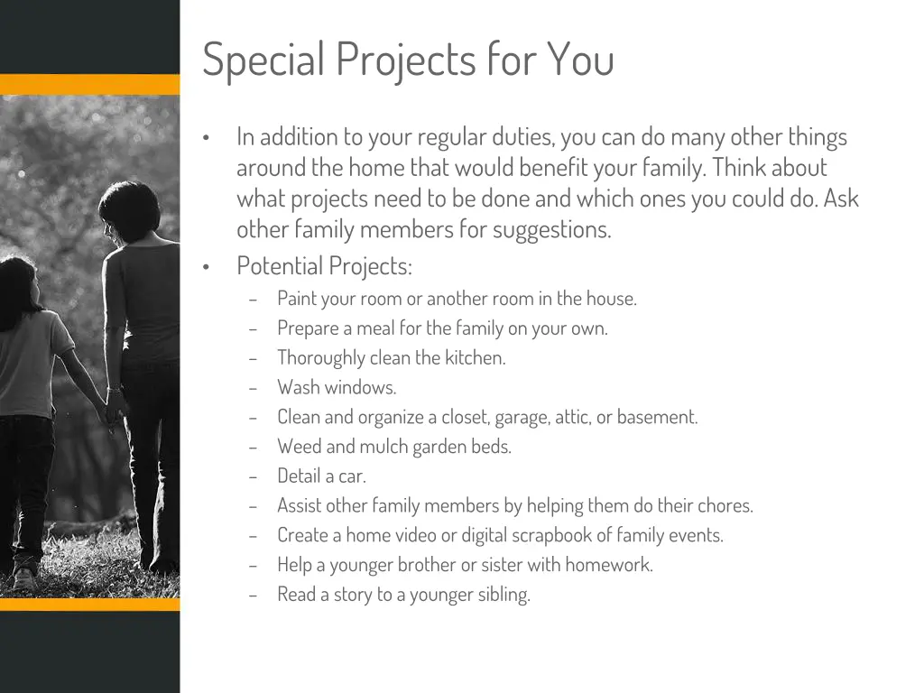 special projects for you