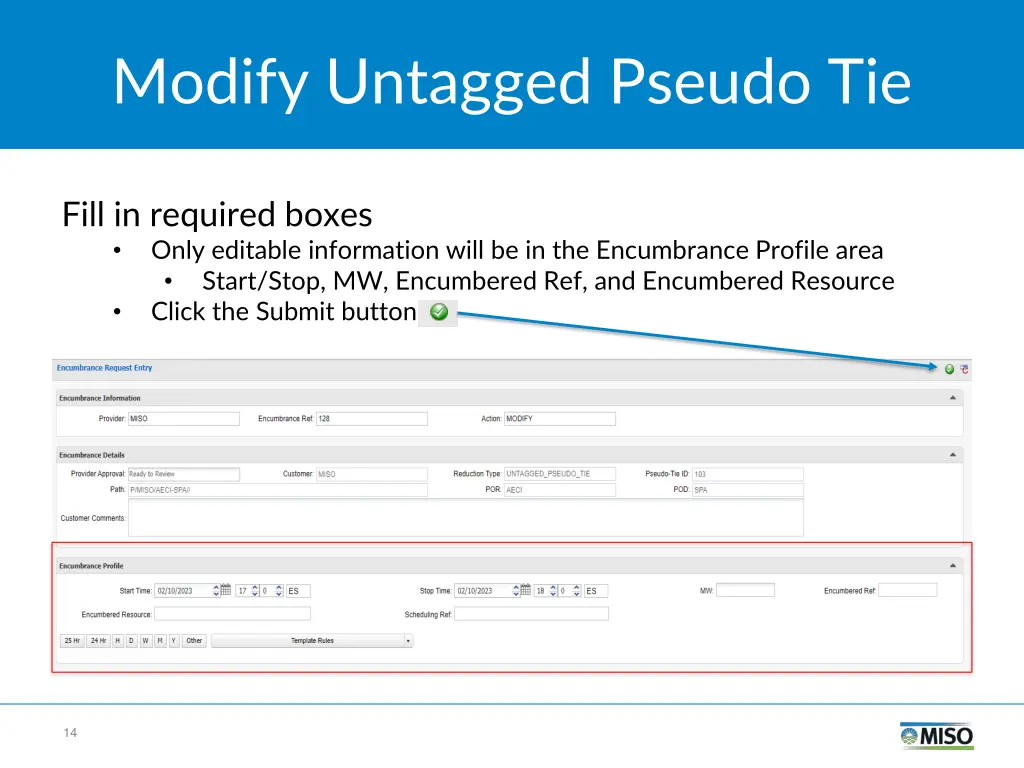 modify untagged pseudo tie 1