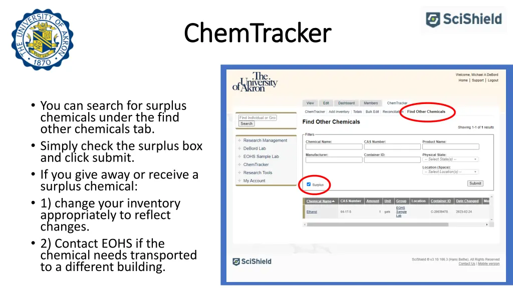 chemtracker chemtracker 8