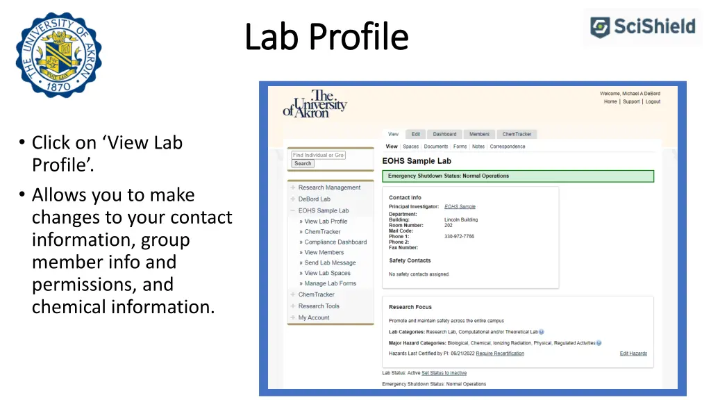 lab profile lab profile