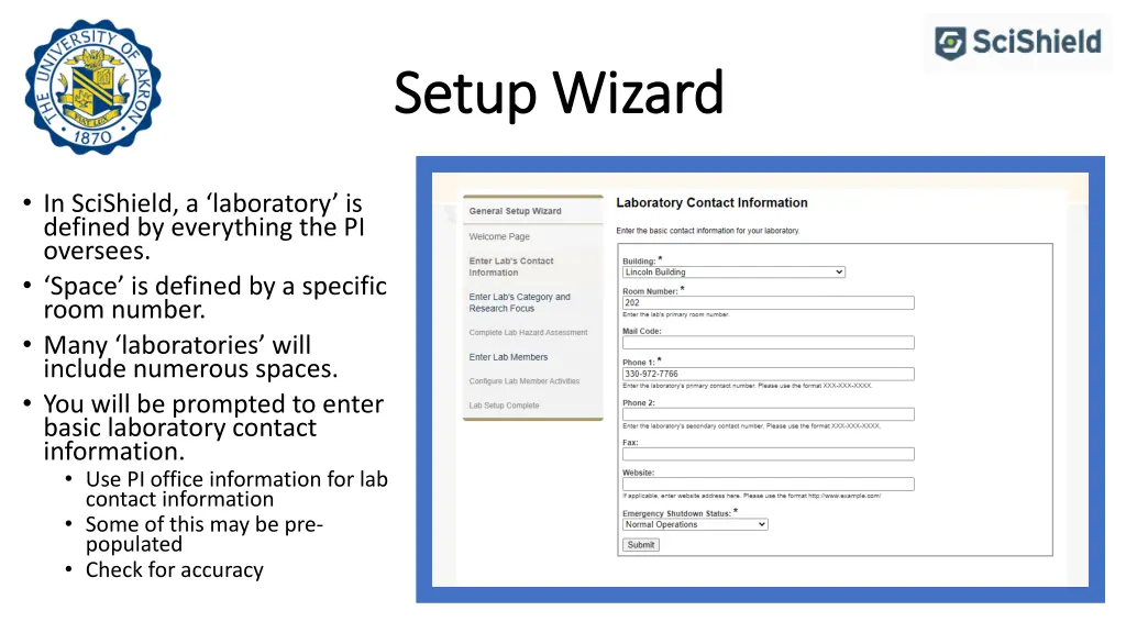 setup wizard setup wizard