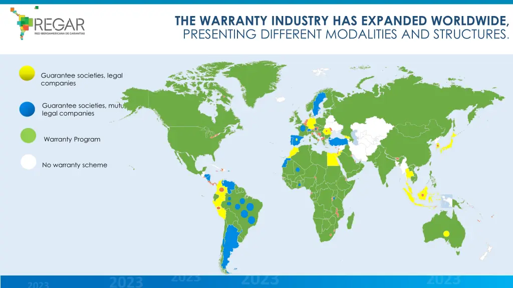 the warranty industry has expanded worldwide