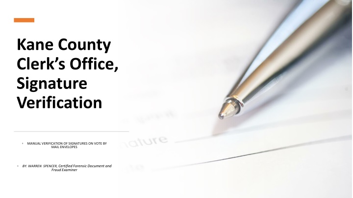 kane county clerk s office signature verification