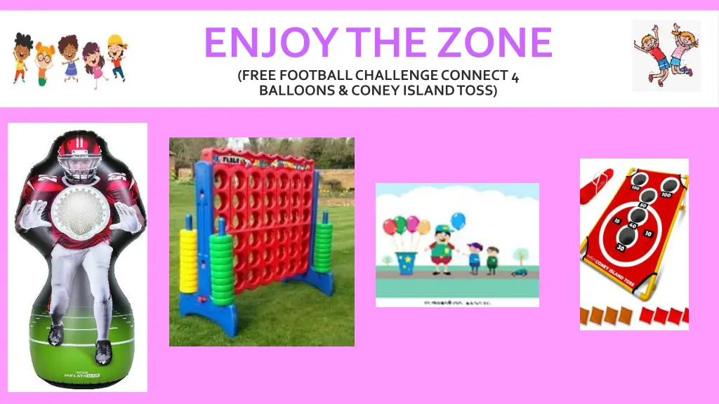 enjoy the zone free football challenge connect